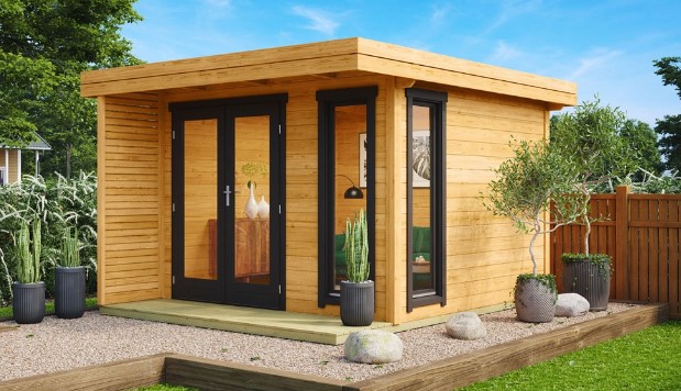 Moderne Houten Tuinhuis