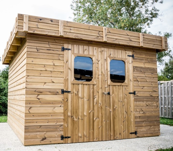 tuinhuis geimpregneerd