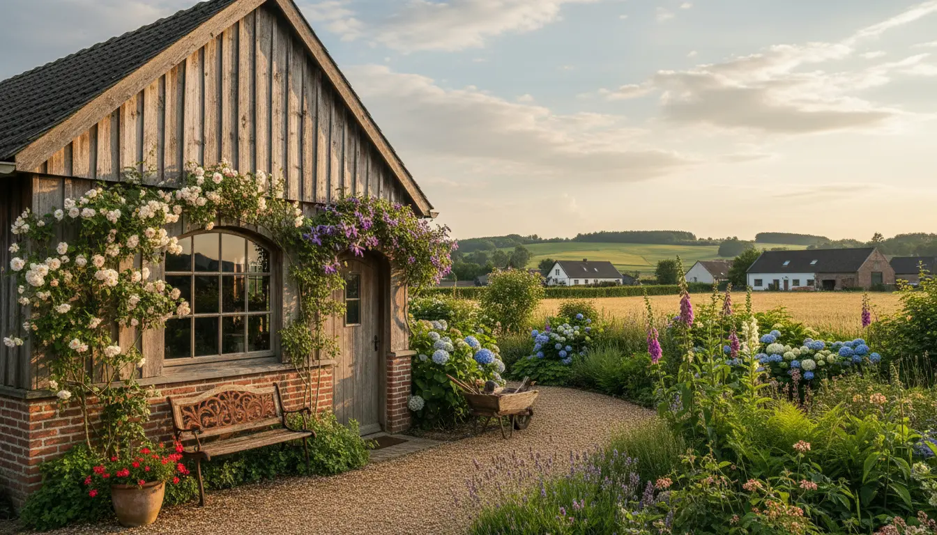 Landelijk tuinhuizen